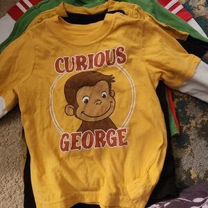 Six Shirt Bundle 4T Boy Long Sleeve Shirts